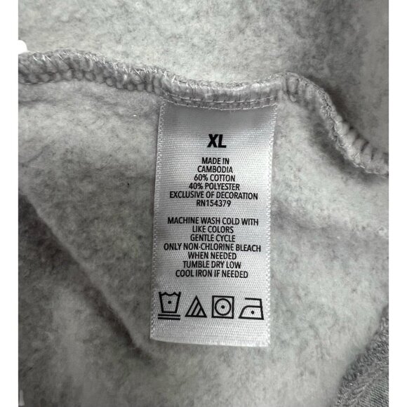 Aeropostale Women Hoodie Gray Long Sleeves Size XL - Picture 7 of 11